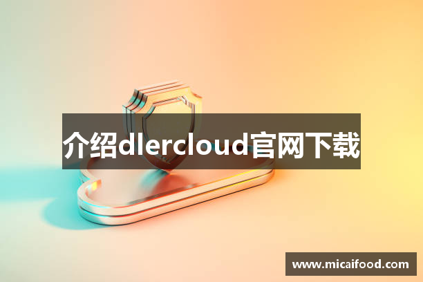 介绍dlercloud官网下载